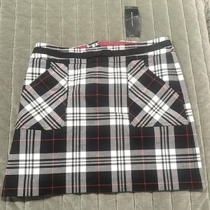 Plaid Tommy Hilfiger Mini Skirt